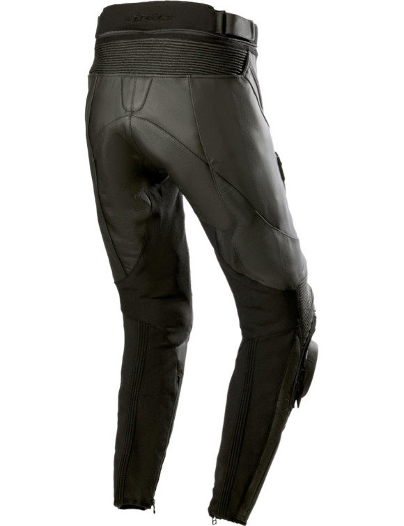 Alpinestars Stella Missile V3 Women's Leather Motorcycle Pants - Black/Black 31305221100 - 2