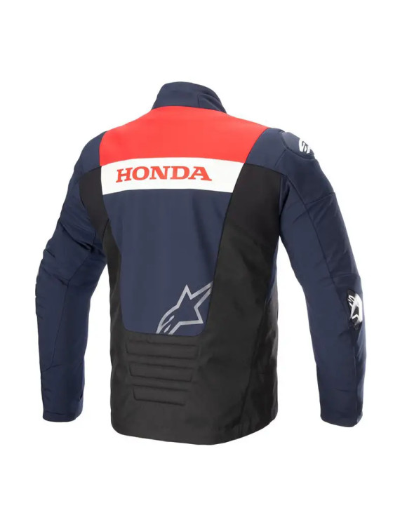 Veste de moto Softshell imperméable Honda SMX Alpinestars - Marine nuit/noir/rouge vif 320 - 2