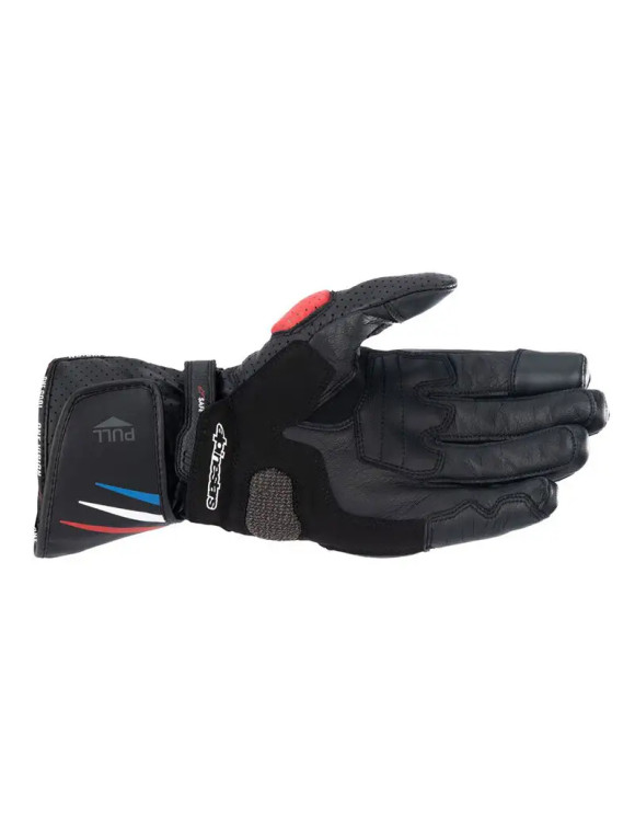 Guanti Moto Alpinestars Honda SP-8 V3 - Nero/Rosso brillante/Blu 35584231317 - 2 Guanti Moto Alpinestars Honda SP-8 V3 - Nero/Rosso brillante/Blu 35584231317 - 2