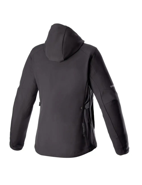 Alpinestars Sweat à capuche imperméable pour femme Stella Neo - Noir/Noir 42180231100 - 2