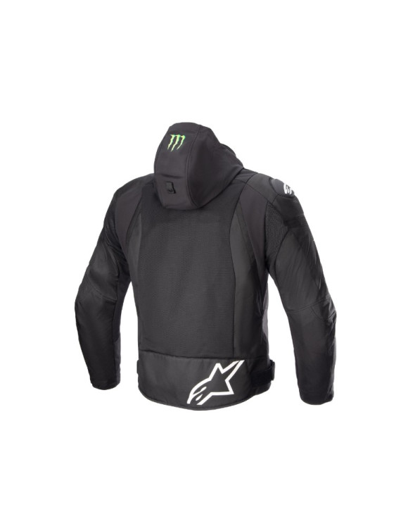 Veste de moto Fq20 Alpinestars Zaca Air Monster - Noir/Blanc 330752312 - 2