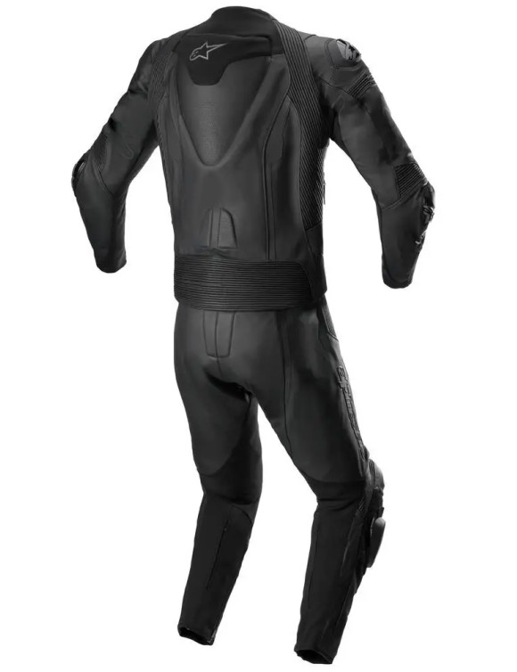 Combinaison moto en cuir Alpinestars Missile V2 - 2 pièces - Noir/Noir 31601221100 - 2