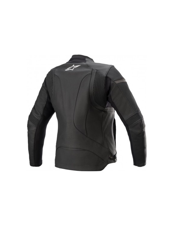 Alpinestars Stella Kira V2 Women's Leather Motorcycle Jacket - Black 311202110 - 2