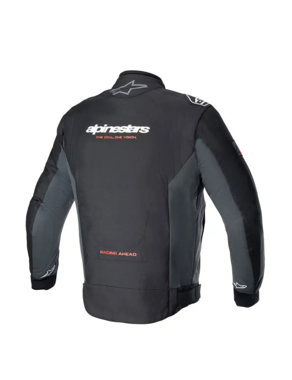 Giacca Moto Alpinestars Monza Sport - Nero/Catrame/Grigio 33067231169 - 2