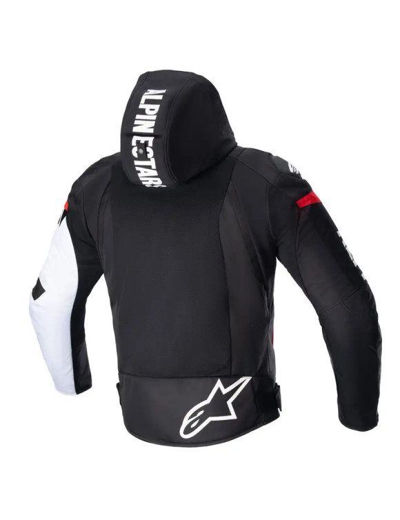 Chaqueta de moto Alpinestars Zaca Air - Negro/Blanco/Rojo fluo 33064231231 - 2