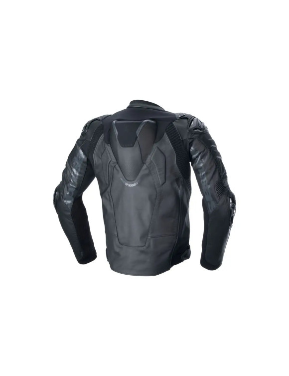 Chaqueta de moto de cuero Alpinestars Atem V5 - Negro 310652410 - 2