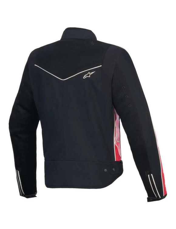 Giacca Moto Alpinestars Da Donna Stella T-Dyno Air - Nero/Rosso Brillante/Fucsia 33107251499 - 2 Giacca Moto Alpinestars Da Donna Stella T-Dyno Air - Nero/Rosso Brillante/Fucsia 33107251499 - 2