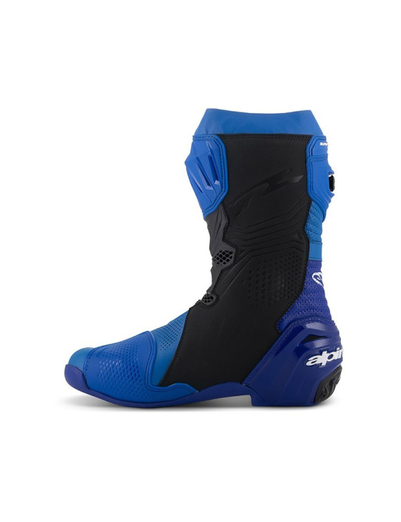 Stivali Moto Alpinestars Vented Supertech R - Blu/Nero 2220121713 - 3
