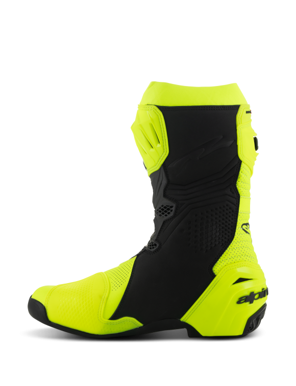 Alpinestars Vented Supertech R Motorradstiefel – Fluo Gelb/Schwarz 2220121551 - 4 Alpinestars Vented Supertech R Motorradstiefel – Fluo Gelb/Schwarz 2220121551 - 4