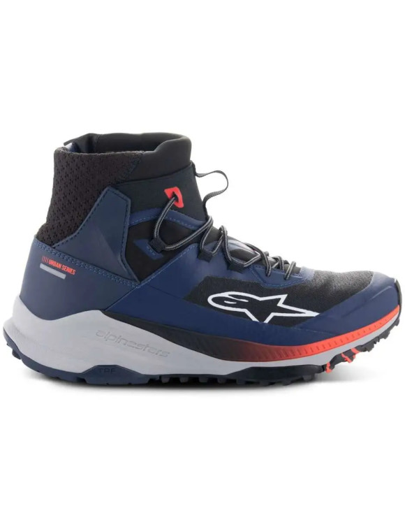 Zapatos de moto Alpinestars Speedforce Xr - azul/negro/rojo fluo/gris 26501257197 - 4 Zapatos de moto Alpinestars Speedforce Xr - azul/negro/rojo fluo/gris 26501257197 - 4