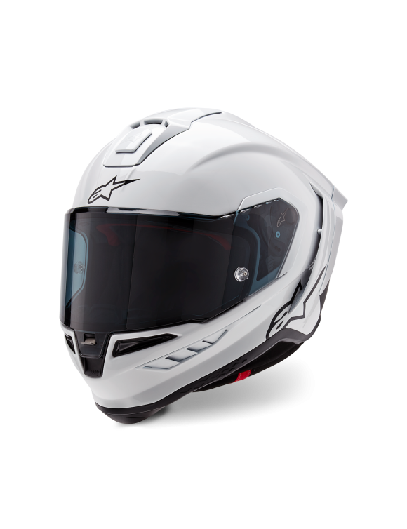 Casque Moto Intégral Alpinestars Supertech R10 Blanc Brillant 82001242170 - 1 Casque Moto Intégral Alpinestars Supertech R10 Blanc Brillant 82001242170 - 1