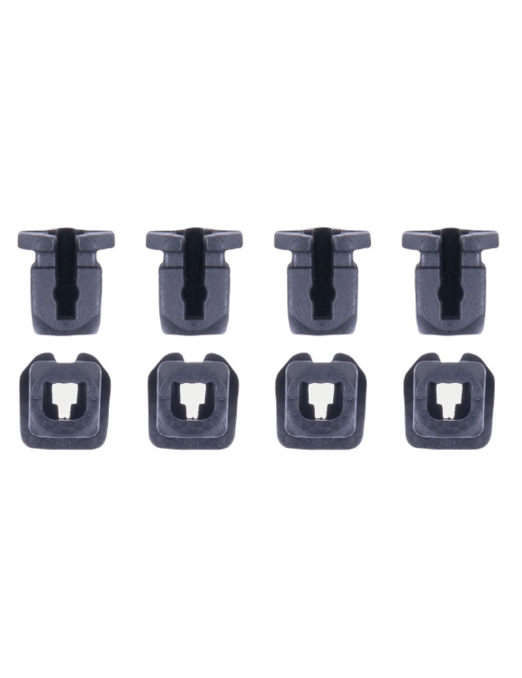 Juego de ganchos para alerón Alpinestars Supertech R10 - Negro 895182410 - 1 Juego de ganchos para alerón Alpinestars Supertech R10 - Negro 895182410 - 1