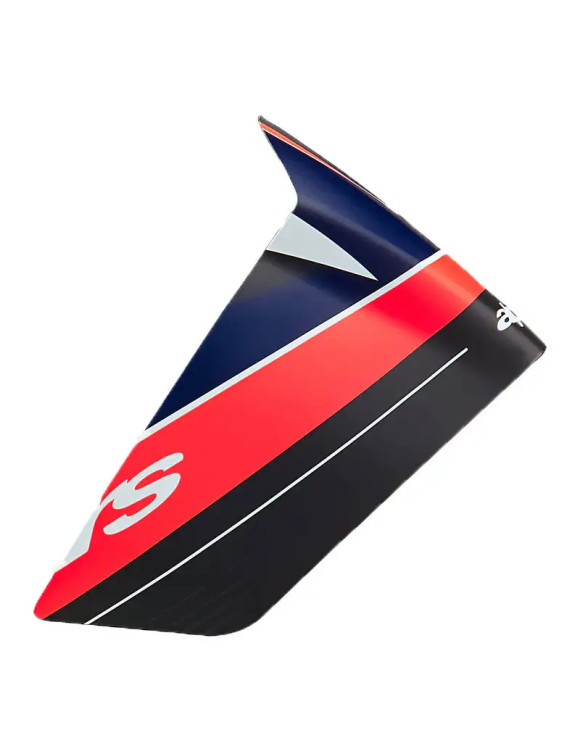 Alpinestars Supertech R10 Team Race Spoiler – Carb Black/Fluo Red/Matt Blue 89534241383 - 1