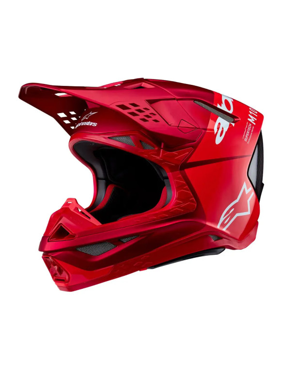 Casque moto Alpinestars Supertech M10 Flood ECE - Rouge fluo/M G 83009233003 - 1