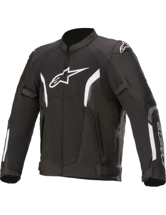 Alpinestars AST V2 Air Motorcycle Jacket - Black/White 330612112 - 1