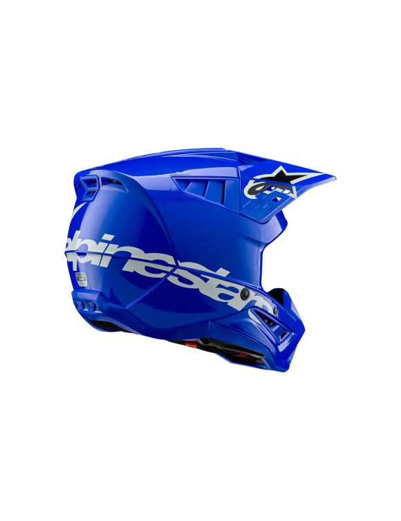 Casco de moto Alpinestars SM5 Corp ECE - Azul brillante 83063237900 - 2