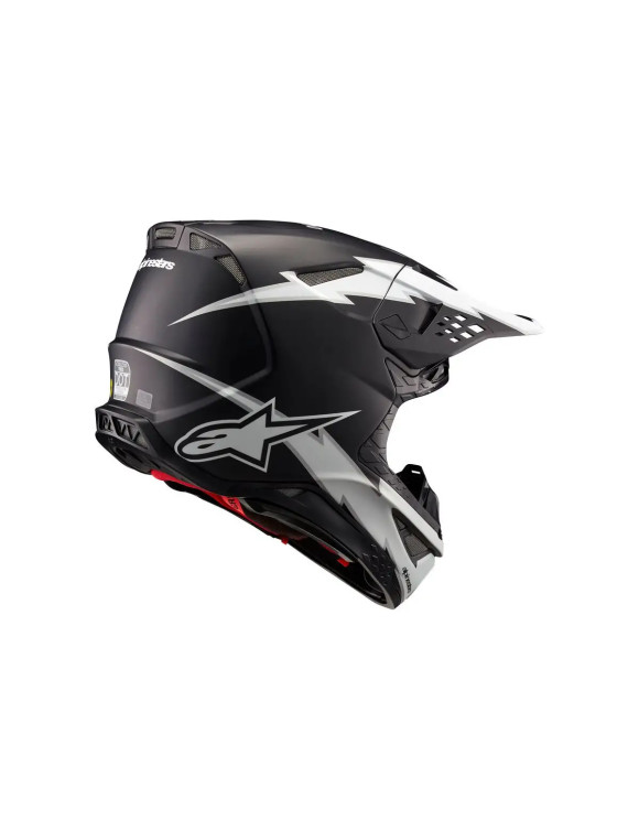 Casco Moto Alpinestars Supertech M10 Ampress ECE - Nero opaco 83006231121 - 2 Casco Moto Alpinestars Supertech M10 Ampress ECE - Nero opaco 83006231121 - 2