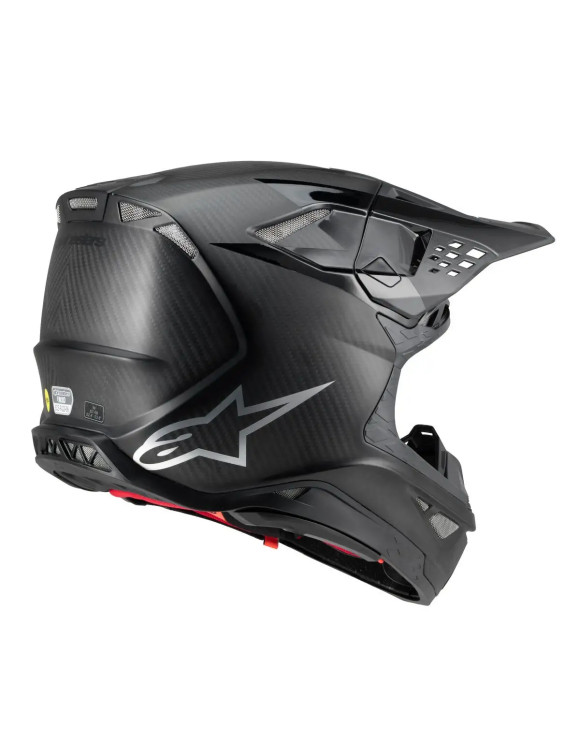 Alpinestars Supertech M10 Fame ECE Motorcycle Helmet - Carbon/black/M G 83002231902 - 2 Alpinestars Supertech M10 Fame ECE Motorcycle Helmet - Carbon/black/M G 83002231902 - 2