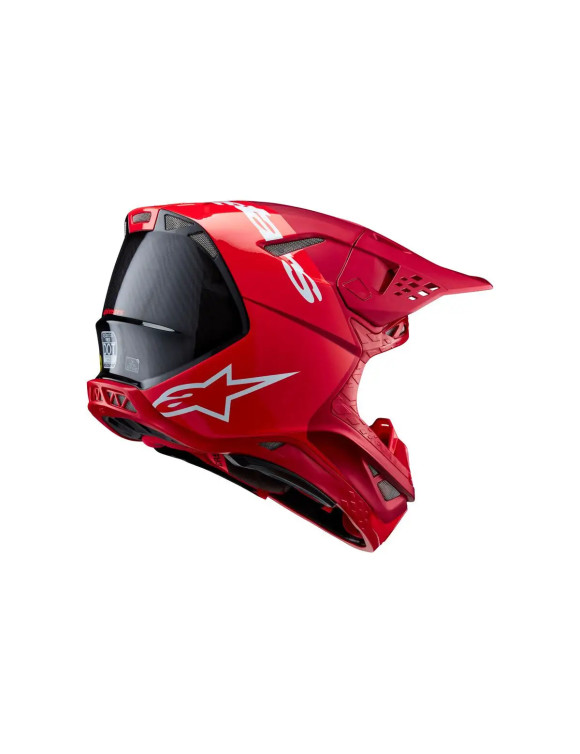 Casque moto Alpinestars Supertech M10 Flood ECE - Rouge fluo/M G 83009233003 - 2