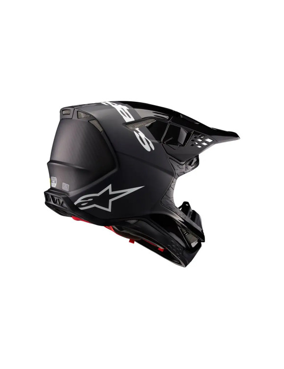Alpinestars Supertech M10 Flood ECE Motorcycle Helmet - Black/Dark Grey/M G 83009231310 - 2