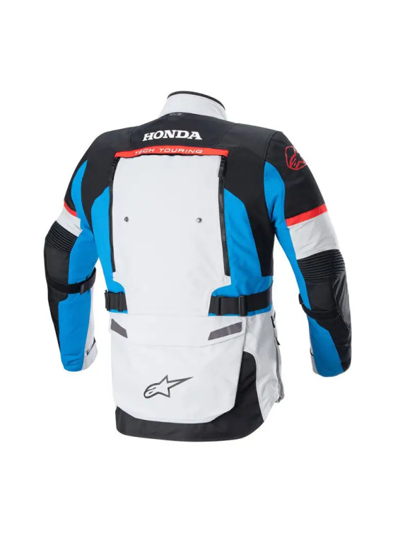 Alpinestars Honda Bogota' Pro Drystar® Motorradjacke – Eisgrau/Blau/Helles Rot 320672391 - 2