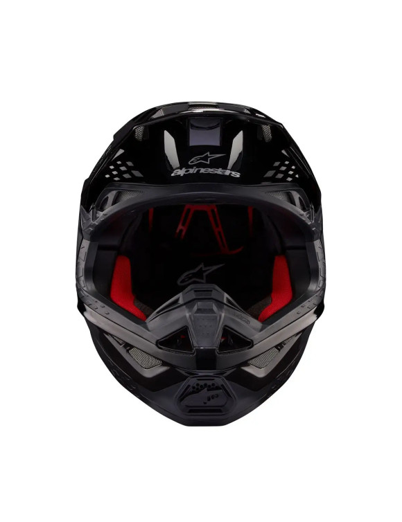 Alpinestars Supertech M10 Flood ECE Motorcycle Helmet - Black/Dark Grey/M G 83009231310 - 3