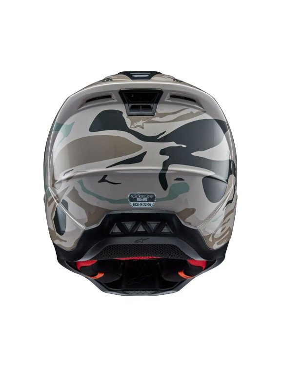 Alpinestars SM5 Mineral ECE Motorradhelm – Kaltgrau/Glänzendes Dunkelgrau 8306523906 - 4