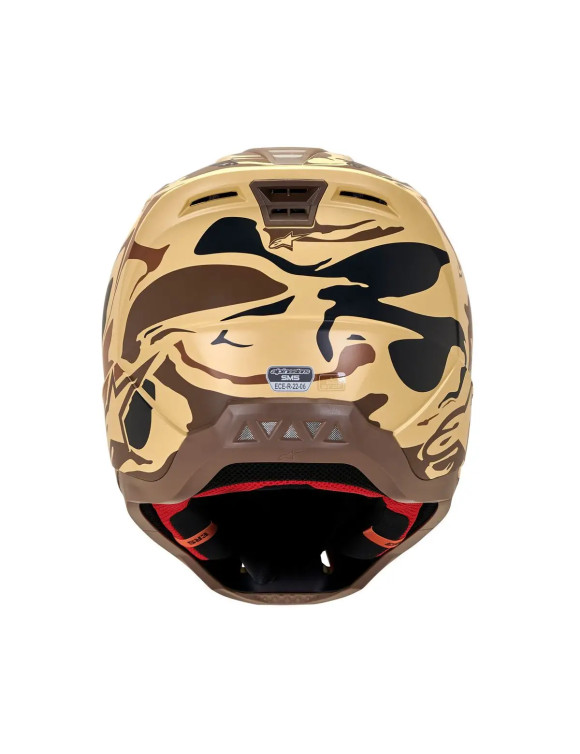 Alpinestars SM5 Mineral ECE Motorcycle Helmet - Kangaroo/matt dark brown 8306523838 - 4