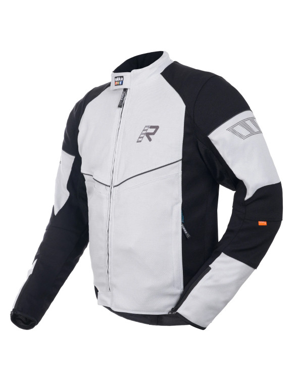 Veste Moto Été Homme Rukka Airgobi 2.0 Blanc/Noir 702696764200 - 1