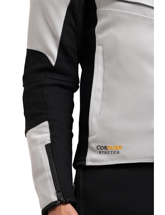 Rukka Airgobi 2.0 Men's Summer Motorcycle Jacket White/Black 702696764200 - 4