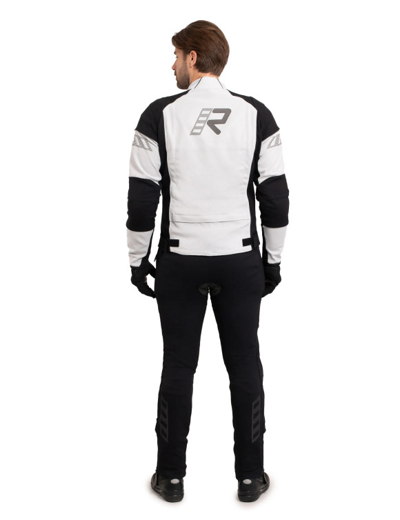 Rukka Airgobi 2.0 Herren Sommer Motorradjacke Weiß/Schwarz 702696764200 - 7