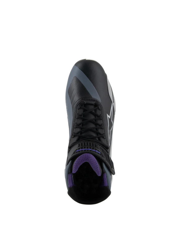 Alpinestars Women's Motorcycle Shoes Stella Faster - 4 - Black/Purple Gray 25106251505 - 5 Alpinestars Women's Motorcycle Shoes Stella Faster - 4 - Black/Purple Gray 25106251505 - 5