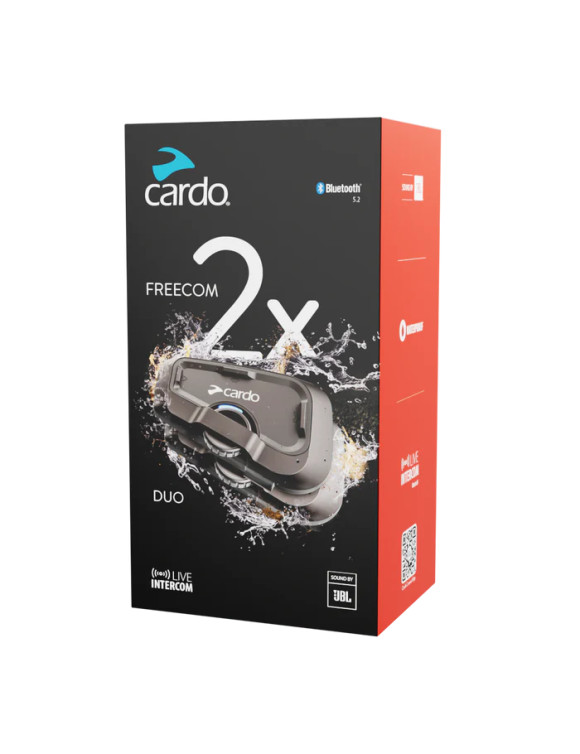 Interphone Bluetooth 5.2 Cardo Freecom 2X Double FRC2X103 - 1