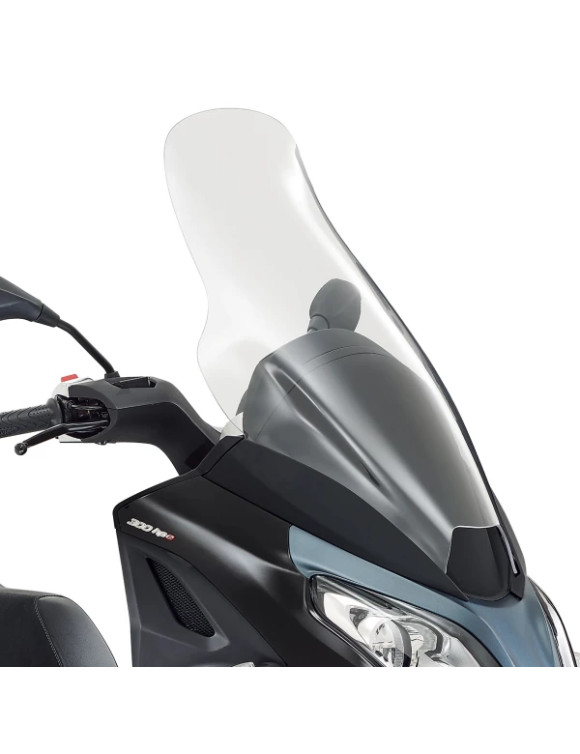 Pare-brise transparent, d'origine 1b006710, Piaggio MP3 300 hpe/Sport hpe - 1 Pare-brise transparent, d'origine 1b006710, Piaggio MP3 300 hpe/Sport hpe - 1
