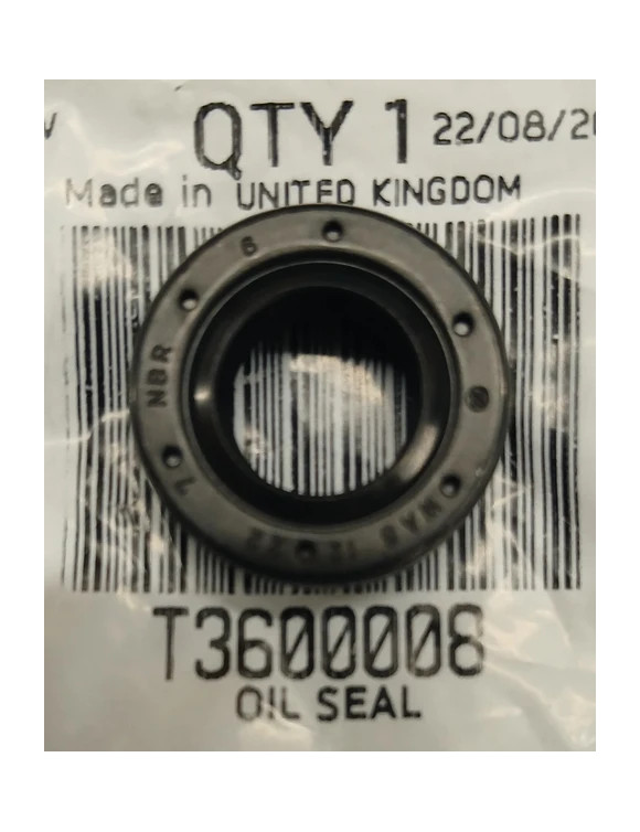 Oil seal for gear lever bearing, original Triumph spare part T3600008 - 1