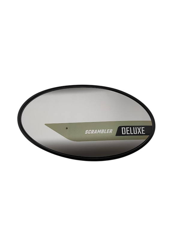 OVALER NUMMERNTAFELHALTER RECHTS CAB SCRAMBLER GOLD, FANTIC V0053005 - 1