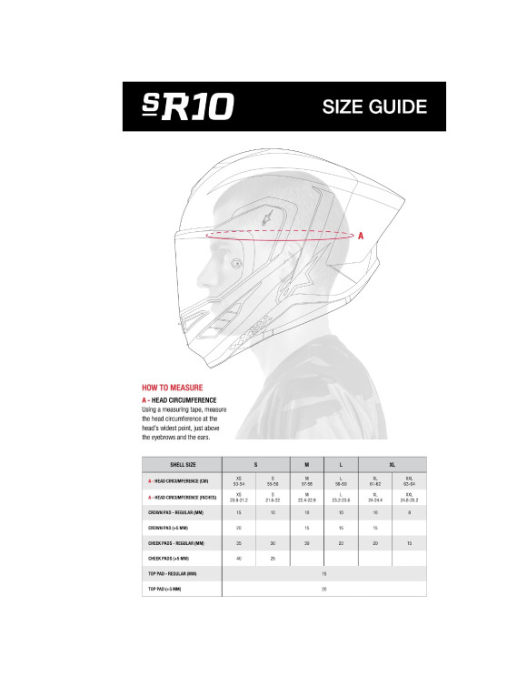 Alpinestars Supertech R10 Integral Motorradhelm Glänzend Weiß 82001242170 - 8