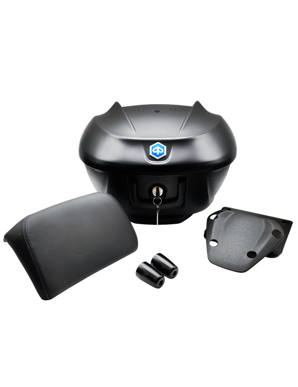 Bauletto 36L con Schienalino, Piastra e Contrappesi CM323316 Piaggio Beverly 300-400 HPE - 1
