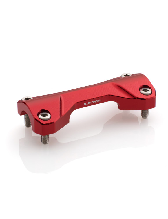 Rizoma AZ201R handlebar block - Upper riser - Vulcan Red anodized - 1 Rizoma AZ201R handlebar block - Upper riser - Vulcan Red anodized - 1
