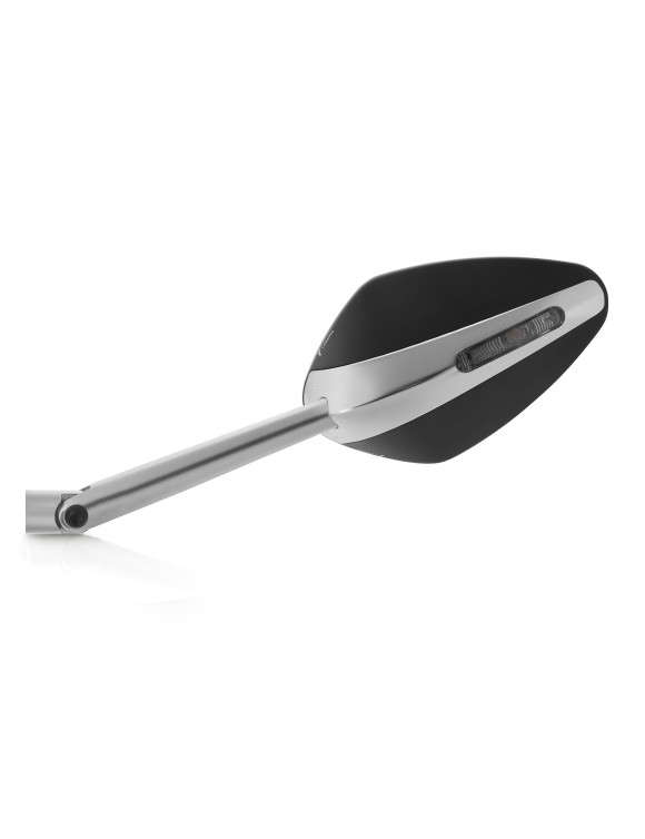 Specchio retrovisore VELOCE L SPORT Rizoma BS305A - Anodizzato Silver, Biposizione - 1 Specchio retrovisore VELOCE L SPORT Rizoma BS305A - Anodizzato Silver, Biposizione - 1