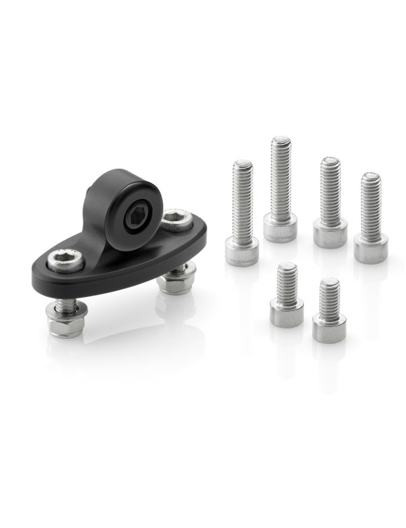 Rizoma Verkleidungsspiegeladapter BS721B – Verkleidungsspiegel-Montagesatz – Schwarz eloxiert - 1 Rizoma Verkleidungsspiegeladapter BS721B – Verkleidungsspiegel-Montagesatz – Schwarz eloxiert - 1