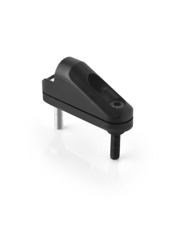 Adaptateur de rétroviseur Rizoma BS808B - Kit de montage de rétroviseur - Noir anodisé - 1