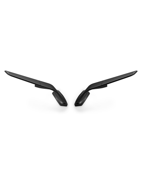 Stealth-Rückspiegel (Paar) Rizoma BSS050B – Schwarz eloxiert, rechts und links - 1