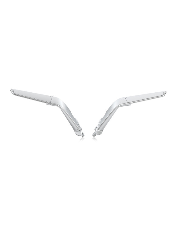 Specchio retrovisore Stealth (coppia) Rizoma BSS101A - Anodizzato Silver, Destro&Sinistro - 1