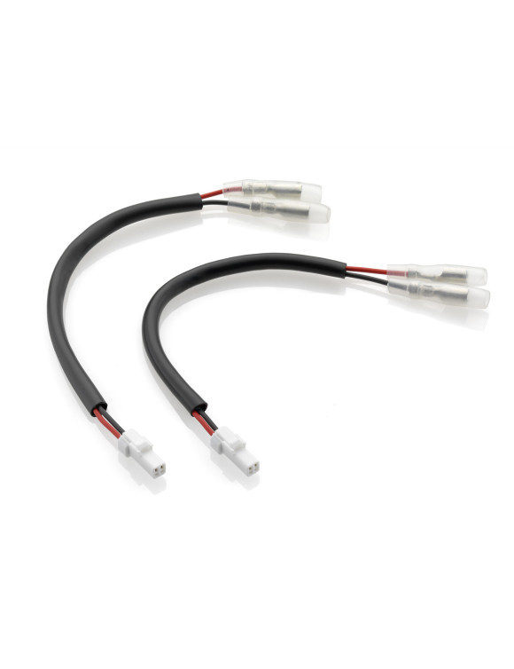 Rückspiegel-Kit mit integriertem Blinker + Rizoma EE047H-Verkabelung – Technopolymer/PVC, vorne/hinten - 1