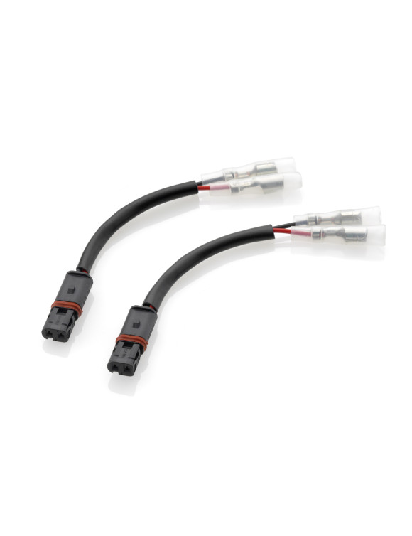 Rückspiegel-Kit mit integriertem Blinker + Rizoma EE078H-Verkabelung – Technopolymer/PVC, vorne/hinten - 1