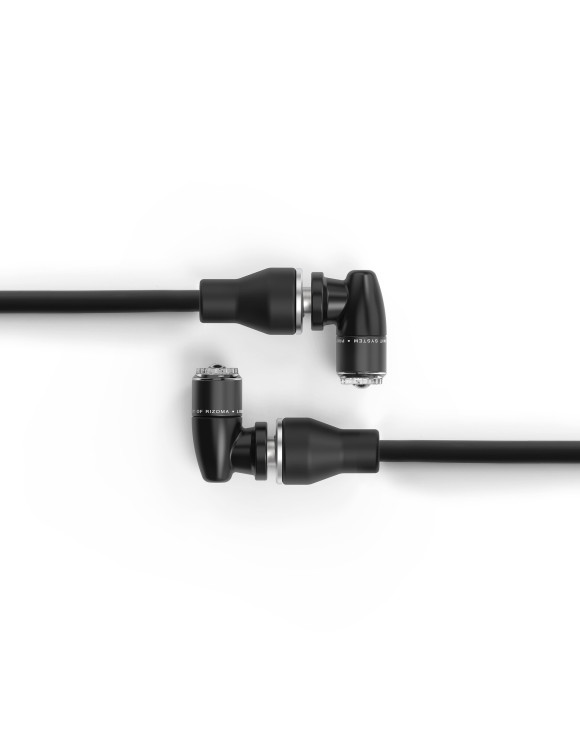 Light Unit S mit Rizoma TS077BM Technopolymer-Unterstützung – Mattschwarz eloxiert, hinten (3 Funktionen) - 1 Light Unit S mit Rizoma TS077BM Technopolymer-Unterstützung – Mattschwarz eloxiert, hinten (3 Funktionen) - 1