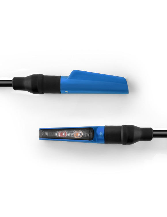 Intermitente CORSA S Rizoma FR115U - Anodizado Azul Ártico, Trasero (3 funciones) - 1