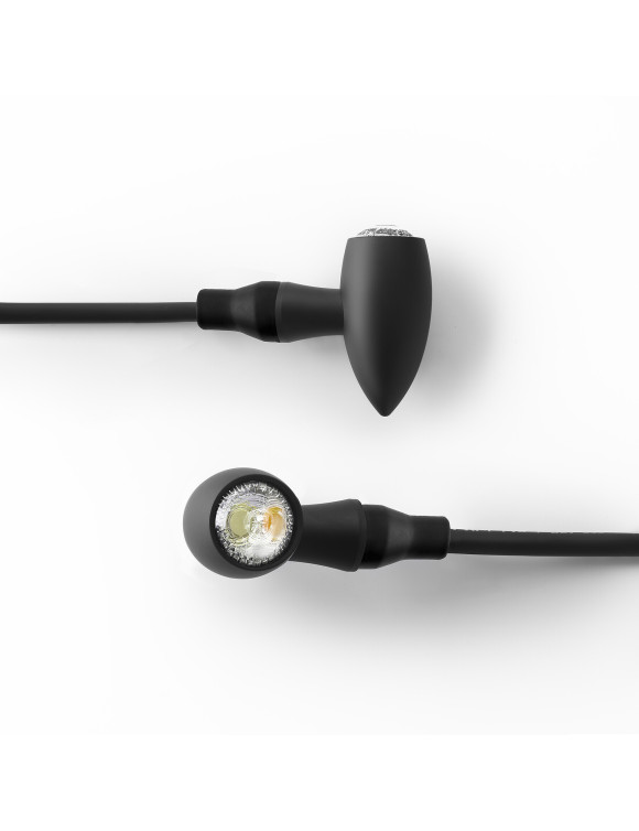 CLUB S direction indicator Rizoma TS155B - Anodized Black, Rear (3 functions) - 1 CLUB S direction indicator Rizoma TS155B - Anodized Black, Rear (3 functions) - 1