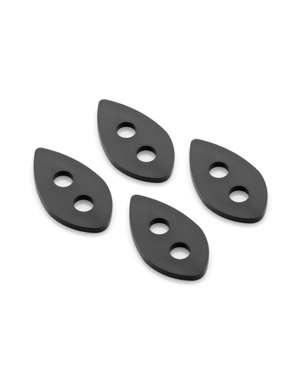 Rizoma FR226B indicator mounting kit - Technopolymer / PVC, Front/Rear - 1